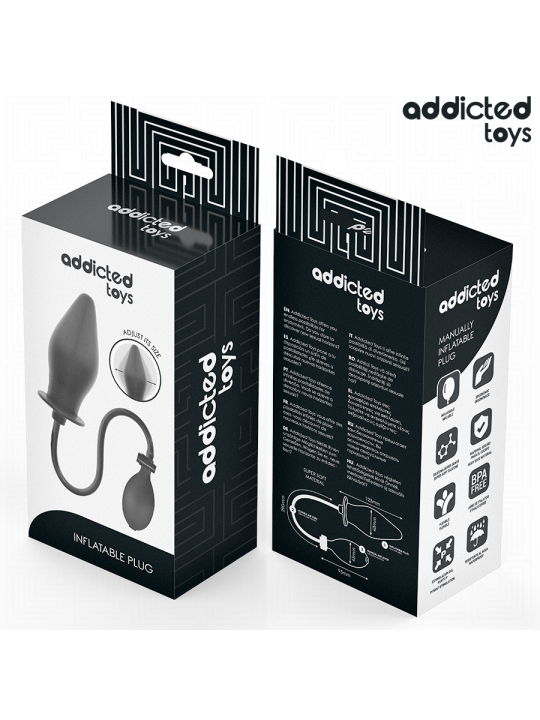 ADDICTED TOYS PLUG ANAL INFLABLE MODELO 2