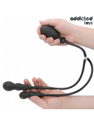ADDICTED TOYS PLUG ANAL DOBLE INFLABLE MODELO 1