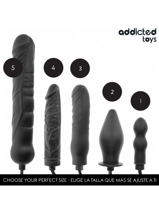 ADDICTED TOYS DILDO INFLABLE XL MODELO 5