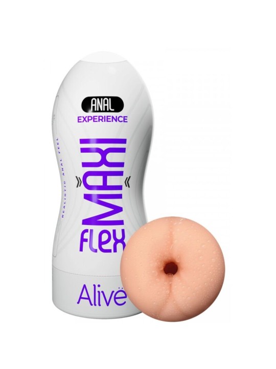ALIVE MAXI FLEX MASTURBADOR MASCULINO ANO TALLA L