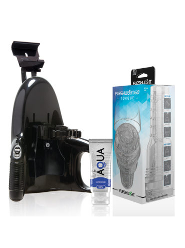 FLESHLIGHT GO MASTURBADOR TORQUE ICE UNIVERSAL LAUNCH LUBRICANTE AQUA QUALITY 50 ML
