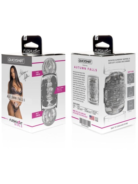 FLESHLIGHT QUICKSHOT MASTURBADOR DOBLE AUTUMN FALLS