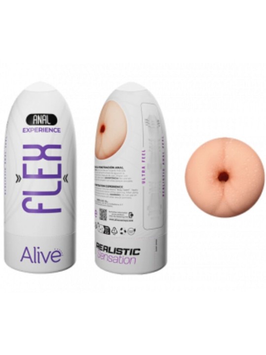 ALIVE FLEX MASTURBADOR MASCULINO ANO TALLA M