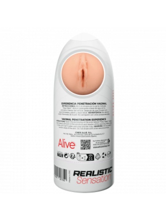 ALIVE FLEX MASTURBADOR MASCULINO VAGINA TALLA M