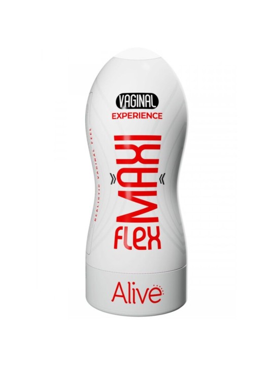 ALIVE MAXI FLEX MASTURBADOR MASCULINO VAGINA TALLA L