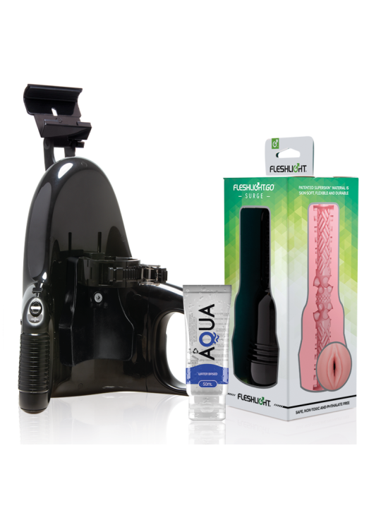 FLESHLIGHT GO PINK LADY SURGE VAGINA UNIVERSAL LAUNCH LUBRICANTE AQUA QUALITY 50 ML