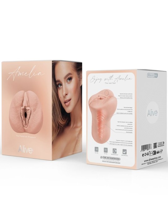 ALIVE AMELIA MASTURBADOR MASCULINO VAGINA SUPER REALISTICO NATURAL