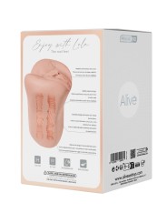 ALIVE LOLA MASTURBADOR DOBLE MASCULINO VAGINA ANO SUPER REALISTICO NATURAL