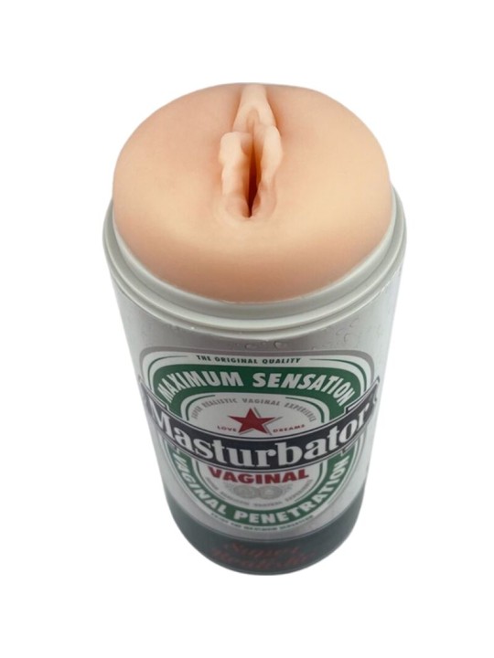 ALIVE MASTURBADOR MASCULINO VAGINA LATA CERVEZA