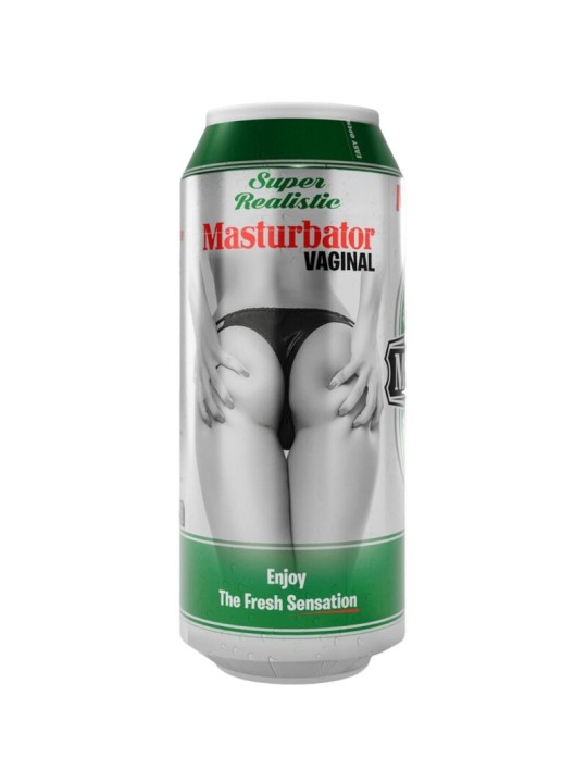 ALIVE MASTURBADOR MASCULINO VAGINA LATA CERVEZA