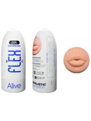 ALIVE FLEX MASTURBADOR MASCULINO BOCA TALLA M