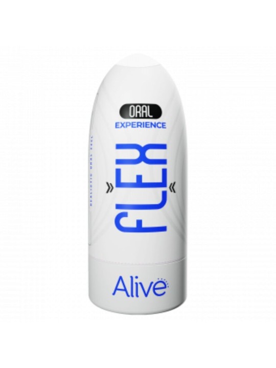ALIVE FLEX MASTURBADOR MASCULINO BOCA TALLA M