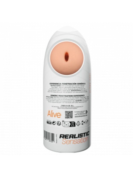 ALIVE FLEX MASTURBADOR MASCULINO GENERICO TALLA M