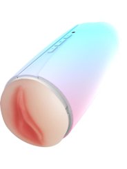 ARMONY MASTURBADOR VIBRADOR DOBLE VAGINA BOCA RAINBOW