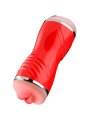 ARMONY MASTURBADOR DOBLE VAGINA BOCA ROJO