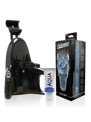 FLESHLIGHT TURBO THRUST BLUE ICE UNIVERSAL LAUNCH LUBRICANTE AQUA QUALITY 50 ML