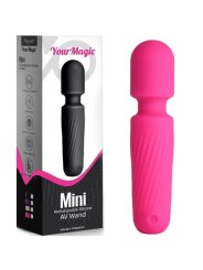 ARMONY YOUR MAGIC MASAJEADOR VIBRADOR RECARGABLE 10 VIBRACIONES ROSA