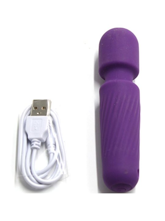ARMONY YOUR MAGIC MASAJEADOR VIBRADOR RECARGABLE 10 VIBRACIONES MORADO