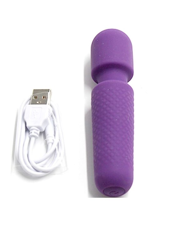 ARMONY YOUR MAGIC MASAJEADOR VIBRADOR RECARGABLE 10 VIBRACIONES SILICONA MORADO