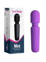 ARMONY YOUR MAGIC MASAJEADOR VIBRADOR RECARGABLE 10 VIBRACIONES SILICONA MORADO