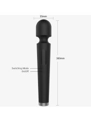 ARMONY X POWER LARGE MASAJEADOR VIBRADOR 7 VIBRACIONES NEGRO