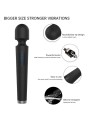 ARMONY X POWER LARGE MASAJEADOR VIBRADOR 7 VIBRACIONES NEGRO