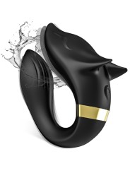 ARMONY FOX VIBRADOR PAREJAS CONTROL REMOTO NEGRO