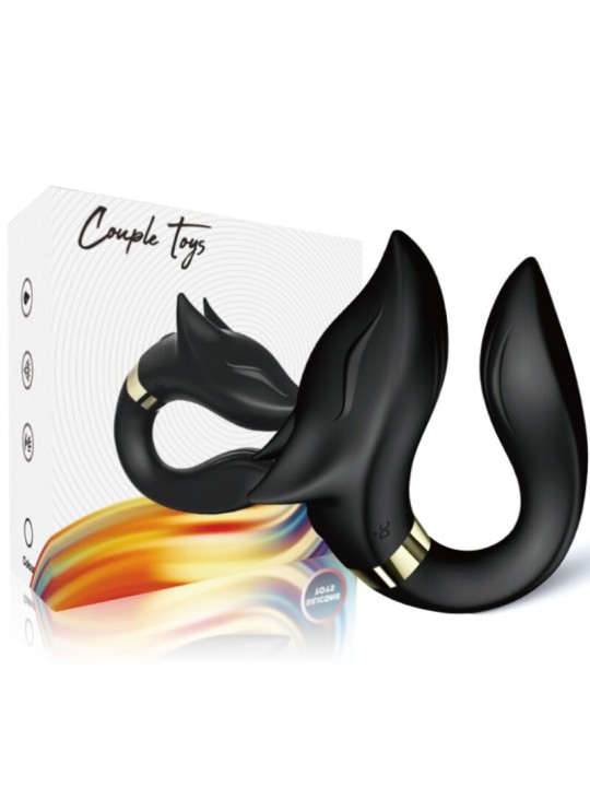 ARMONY FOX VIBRADOR PAREJAS CONTROL REMOTO NEGRO