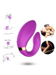 ARMONY CRESCENT VIBRADOR PAREJA CONTROL REMOTO VIOLETA