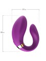 ARMONY CRESCENT VIBRADOR PAREJA CONTROL REMOTO VIOLETA