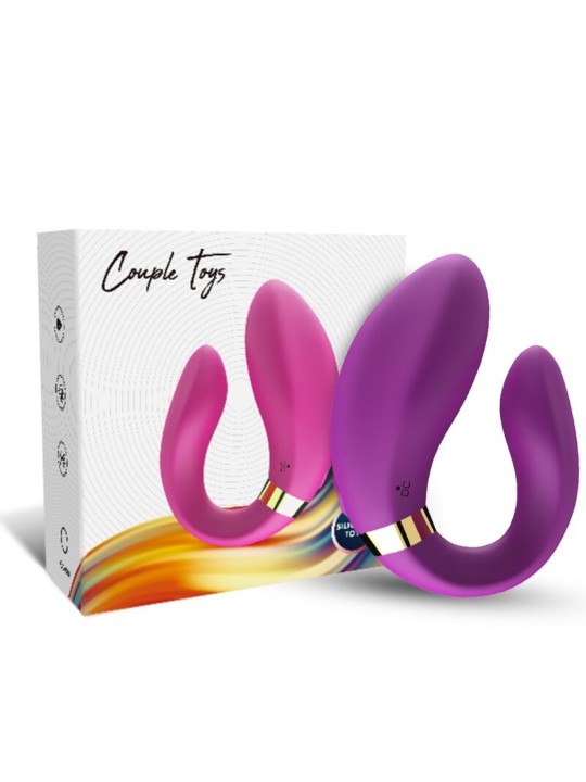 ARMONY CRESCENT VIBRADOR PAREJA CONTROL REMOTO VIOLETA
