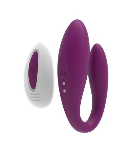 ARMONY KITTY VIBRADOR PARA PAREJAS CONTROL REMOTO VIOLETA