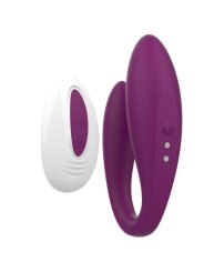 ARMONY KITTY VIBRADOR PARA PAREJAS CONTROL REMOTO VIOLETA