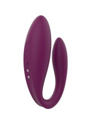 ARMONY KITTY VIBRADOR PARA PAREJAS CONTROL REMOTO VIOLETA