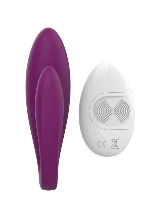 ARMONY KITTY VIBRADOR PARA PAREJAS CONTROL REMOTO VIOLETA