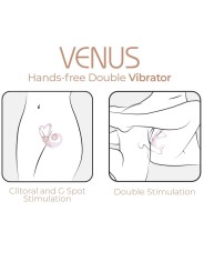 ADRIEN LASTIC VENUS DOBLE ESTIMULADOR CLITORIS PUNTO G APP GRATUITA ROSA