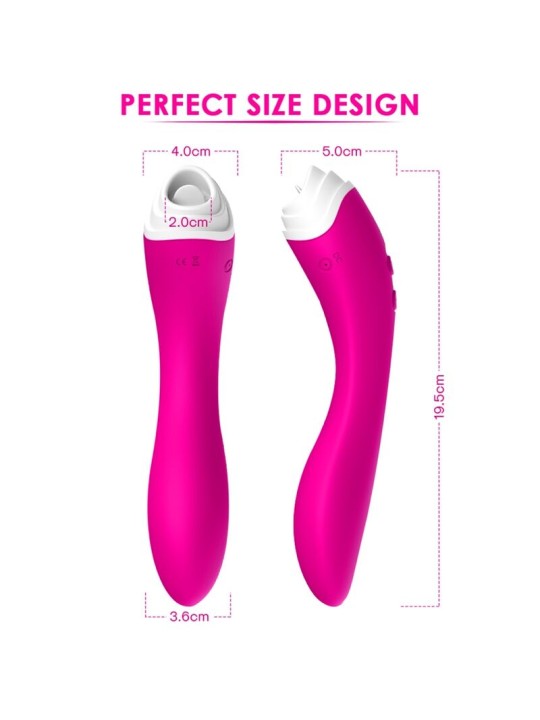 ARMONY FAIRYLAND ESTIMULADOR CON LENGUA CLITORIS VIBRADOR FUCISA