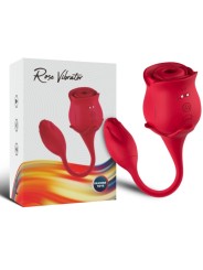 ARMONY ROSA SUCCIONADOR DE CLITORIS VIBRADOR 10 MODOS ROJO