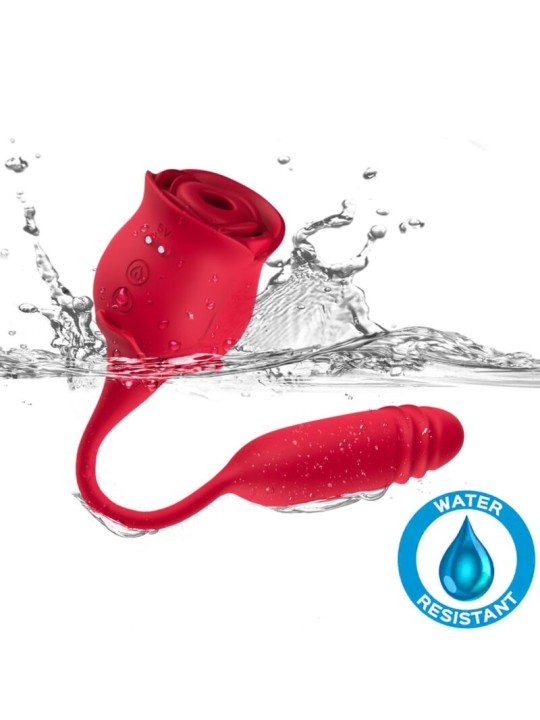 ARMONY ROSEKNIGTH SUCCIONADOR CLITORIS VIBRADOR ROJO