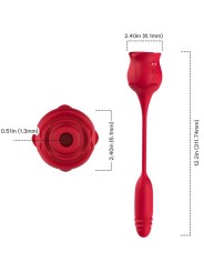 ARMONY ROSEKNIGTH SUCCIONADOR CLITORIS VIBRADOR ROJO