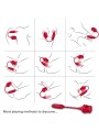 ARMONY ROSEKNIGTH SUCCIONADOR CLITORIS VIBRADOR ROJO
