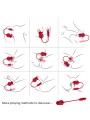 ARMONY ROSELIP ESTIMULADOR CLITORIS CON LENGUA 10 MODOS VIBRADOR ROJO