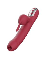 ARMONY SUCK VIBRADOR SUCCIONADOR CON LENGUA ESTIMULADORA BURDEOS