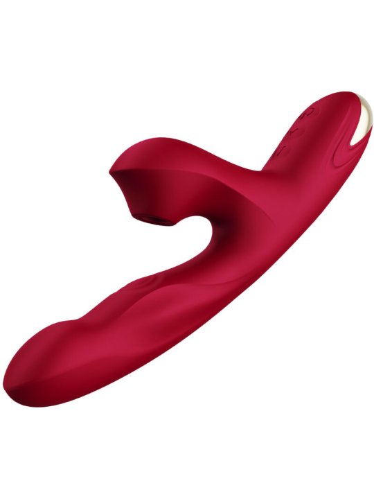 ARMONY BUMP VIBRADOR SUCCIONADOR MODELO 2 BURDEOS