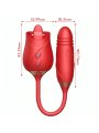 ARMONY DELIGHT FLOWER VIBRADOR THRUSTING CON LENGUA ROJO
