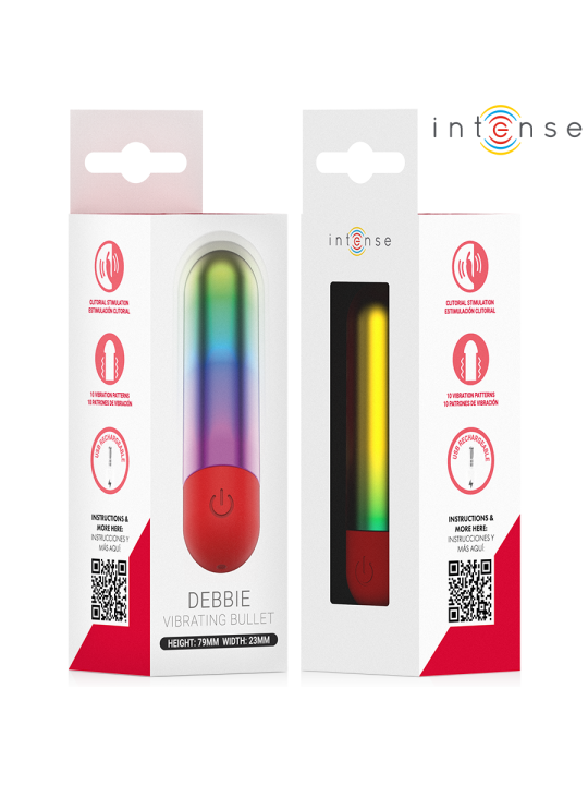 INTENSE DEBBIE BALA VIBRADORA DE CLITORIS ARCOIRIS