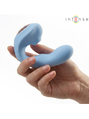 INTENSE GINA ESTIMULADOR DE CLITORIS MULTIFUNCION AZUL