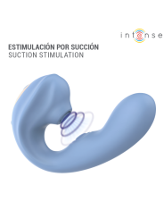 INTENSE GINA ESTIMULADOR DE CLITORIS MULTIFUNCION AZUL