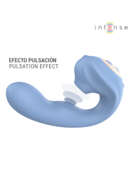 INTENSE GINA ESTIMULADOR DE CLITORIS MULTIFUNCION AZUL