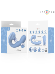INTENSE GINA ESTIMULADOR DE CLITORIS MULTIFUNCION AZUL